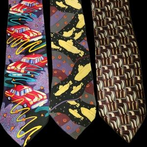 Beatles Silk Tie Lot